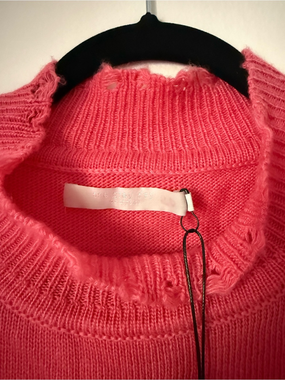 Women's Pink Turtleneck Sweater - Classic Knit - Picture 3 of 7